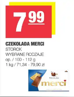 EuroSPAR Czekolada merci storck oferta