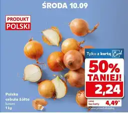 Kaufland Cebula żółta luzem Kaufland oferta