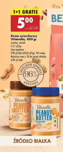 Biedronka Krem orzechowy Vitanella oferta