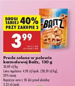 Biedronka Precel solone w polewie karmelowej DRUGIE -40% Baitz oferta