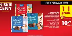 Biedronka Ptasie Mleczko, różne rodzaje 1+1 GRATIS E.Wedel oferta