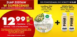 Biedronka Zestaw lunchbox Vital Fresh + napój Aktiplus Drink This Food oferta