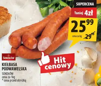 Arhelan Kiełbasa podwawelska Sokołów oferta