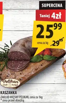 Arhelan Kaszanka Zakład Mięsny Pelikan oferta