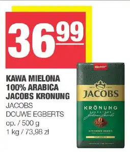 EuroSPAR Kawa mielona 100% arabica jacobs kronung jacobs oferta