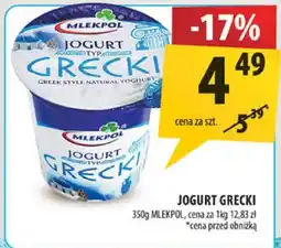 Arhelan Jogurt grecki Mlekpol oferta