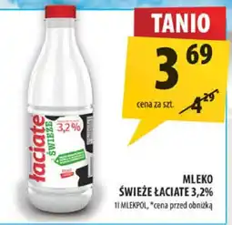Arhelan Mleko świeże łaciate 3,2% Mlekpol oferta