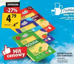 Arhelan Ser żółty plastry (cały asortyment) Mlekpol oferta