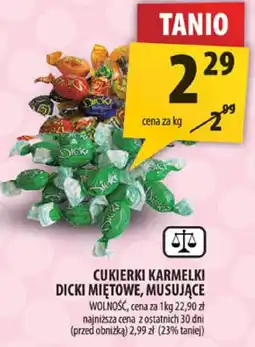 Arhelan Cukierki karmelki dicki miętowe, musujące Wkokosz oferta