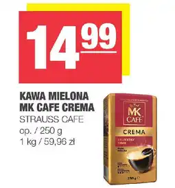 EuroSPAR Kawa mielona mk cafe crema strauss cafe oferta
