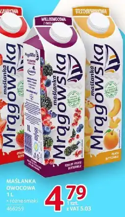 Selgros Maślanka owocowa różne smaki Mrągowska oferta