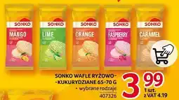 Selgros Wafle ryżowo-kukurydziane Sonko wybrane rodzaje oferta