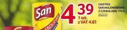 Selgros Ciastka San holenderskie z czekoladą oferta