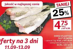 Selgros Ryba dorsz atlantycki filet ze skórą Selgros oferta