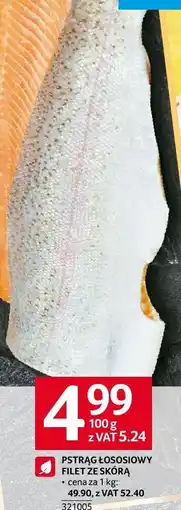 Selgros Pstrąg łososiowy filet ze skórą Selgros oferta