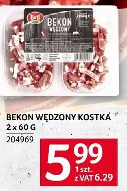 Selgros Bekon wędzony kostka B&K oferta