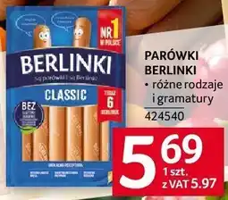 Selgros Parówki berlinki oferta