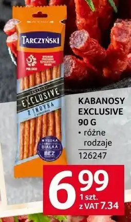 Selgros Kabanosy exclusive Tarczyński oferta