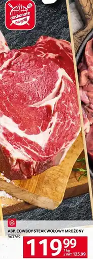 Selgros Stek wołowy cowboy mrożony ABP oferta