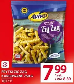 Selgros Frytki zig zag karbowane Aviko oferta