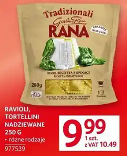Selgros Ravioli tortellini nadziewane Rana oferta