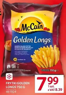 Selgros Frytki Golden Longs 750g McCain oferta