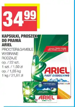 EuroSPAR Kapsułki, proszek do prania ariel oferta