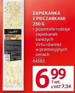 Selgros Zapiekanka z pieczarkami 250g Selgros oferta