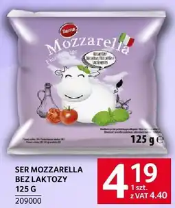 Selgros Ser mozzarella bez laktozy 125g Selgros oferta
