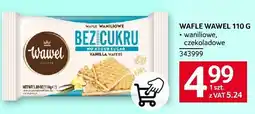 Selgros Wafle Wawel bez cukru 110g oferta
