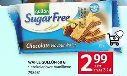 Selgros Wafle Gullón Sugar Free 60g oferta