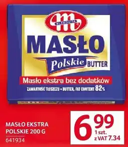 Selgros Masło ekstra polskie Mlekovita oferta