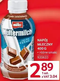 Selgros Napój mleczny Mullermilch oferta