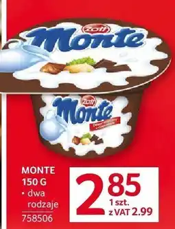 Selgros Deser Monte Zott oferta