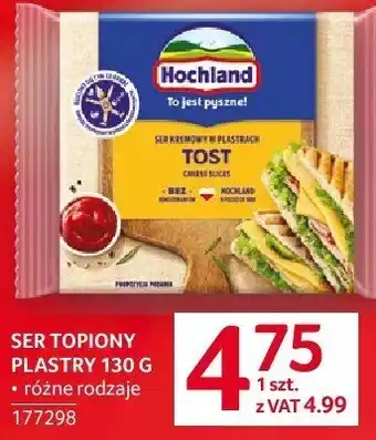 Selgros Ser topiony plastry Hochland oferta