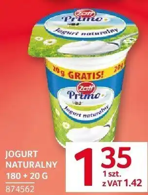 Selgros Jogurt naturalny Zott oferta