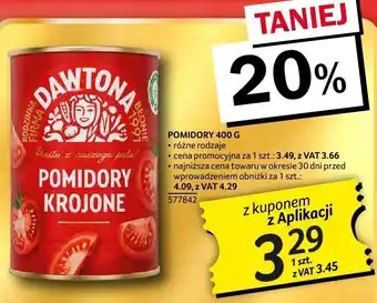 Selgros Pomidory krojone Dawtona oferta