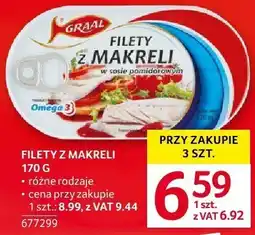 Selgros Filety z makreli Graal oferta