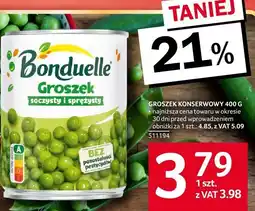 Selgros Groszek konserwowy Bonduelle oferta