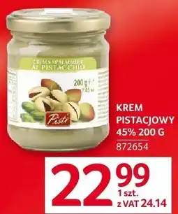 Selgros Krem pistacjowy 45% Selgros oferta