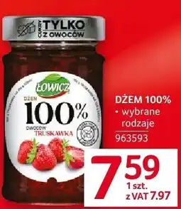 Selgros Dżem 100% Łowicz oferta