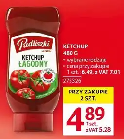 Selgros Ketchup łagodny Pudliszki oferta