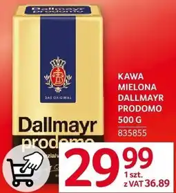 Selgros Kawa mielona Prodomo Dallmayr oferta