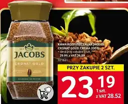 Selgros Kawa rozpuszczalna Cronat Gold Crema Jacobs oferta