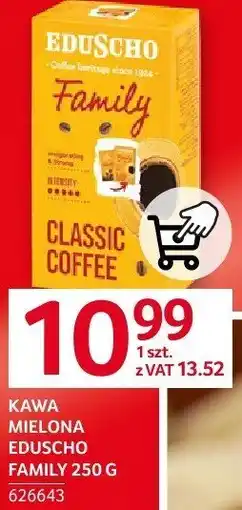 Selgros Kawa mielona Classic Coffee Family Eduscho oferta