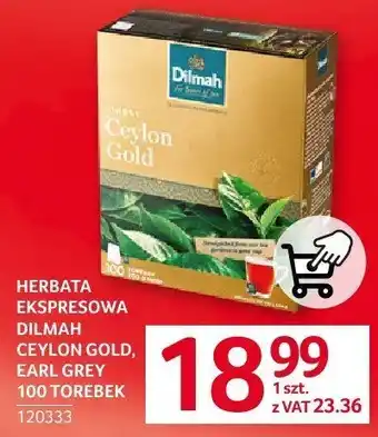 Selgros Herbata ekspresowa Dilmah Ceylon Gold oferta
