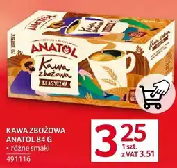 Selgros Kawa zbożowa Anatol różne smaki oferta