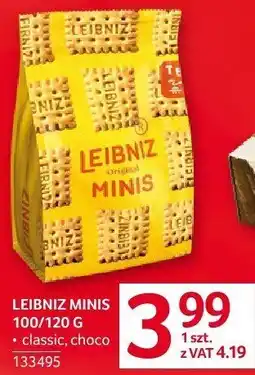Selgros Ciastka Leibniz Minis classic, choco oferta