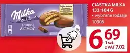 Selgros Ciastka Milka różne rodzaje oferta