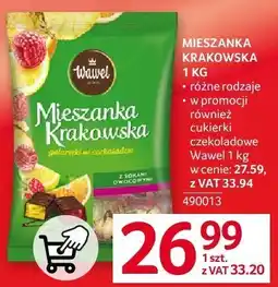 Selgros Cukierki Mieszanka Krakowska różne rodzaje Wawel oferta